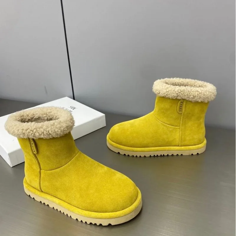 Women Shoes For Big Feet - Kadın Kış Yeni Büyük Pamuklu Sıcak