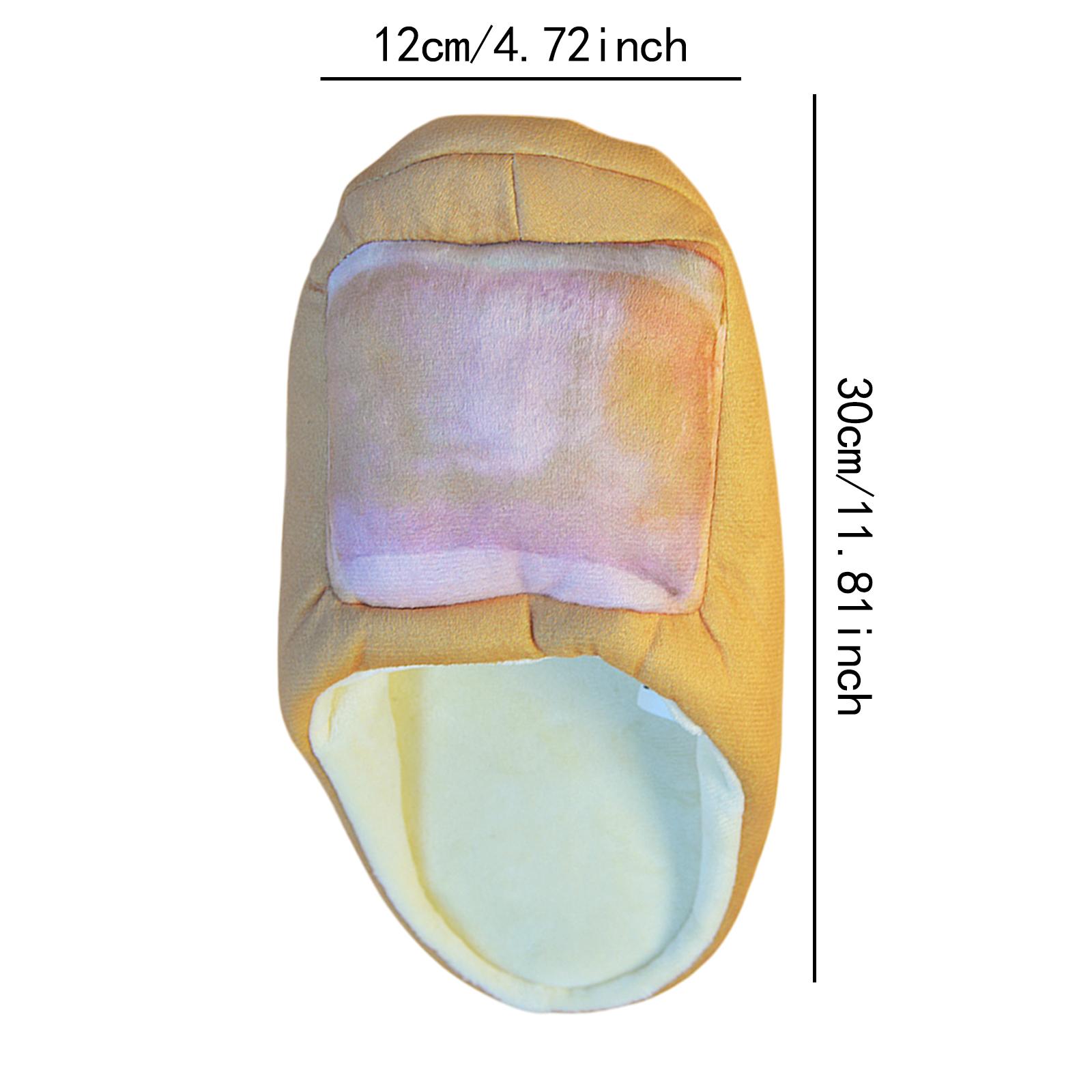 Women Shoes For Big Feet - Dev Ayak Terlikleri, Peluş, Yumuşak, Kristal