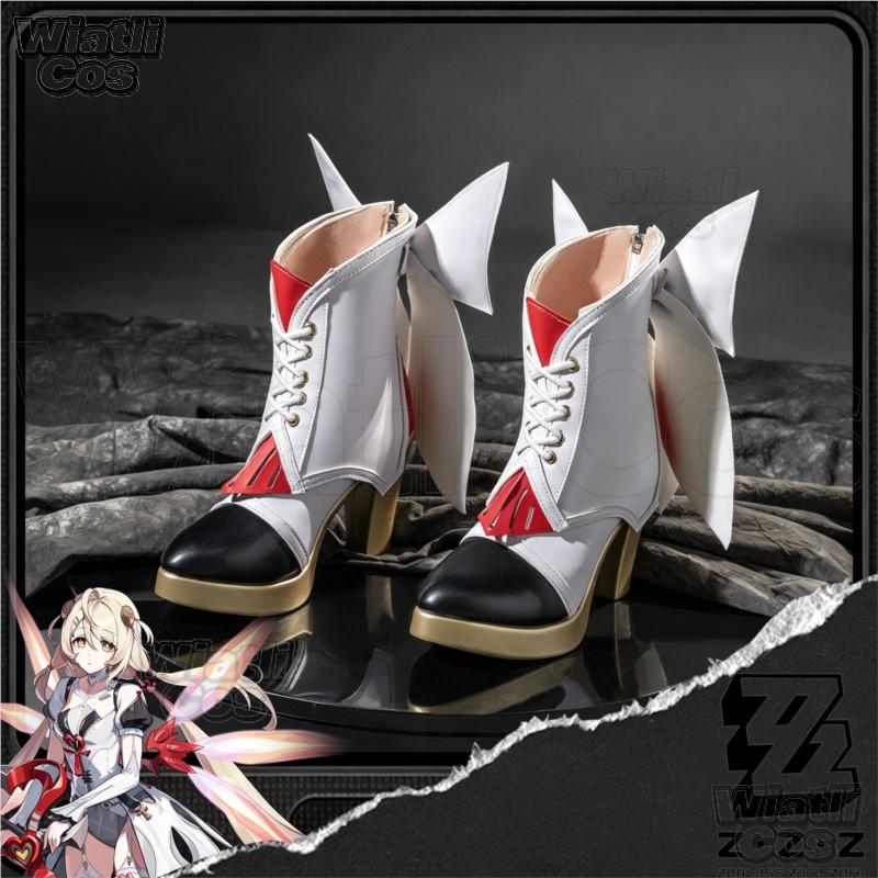 Women Shoes Japan - 9,5 cm Reffaella Cosplay Ayakkabıları, Zenless