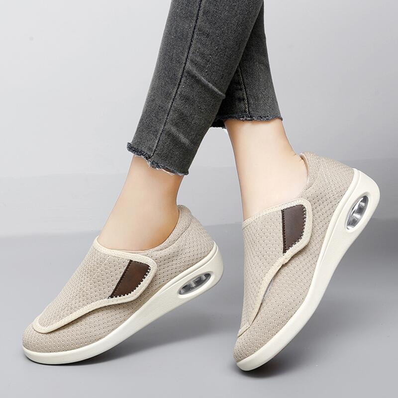 Women Shoes For Big Feet - Yeni Ortopedi Geniş Ayak Şişmiş Ayakkabı