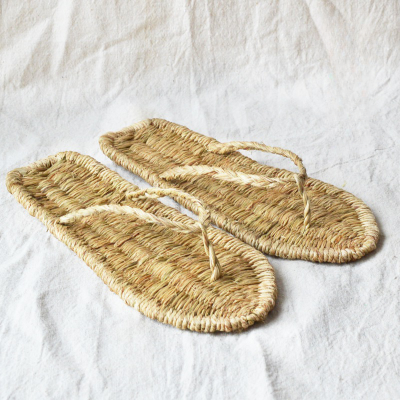 Women Shoes Japan - Erkekler ve Kadınlar için Hasır Sandalet