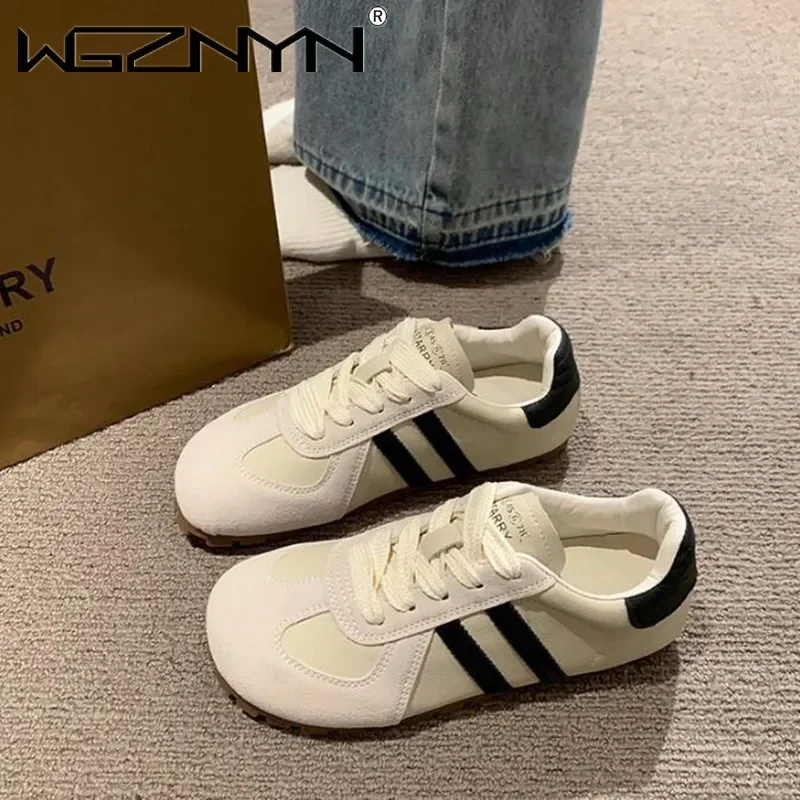 Women Shoes Sneakers - 2024 Yeni İlkbahar ve Sonbahar Kalın