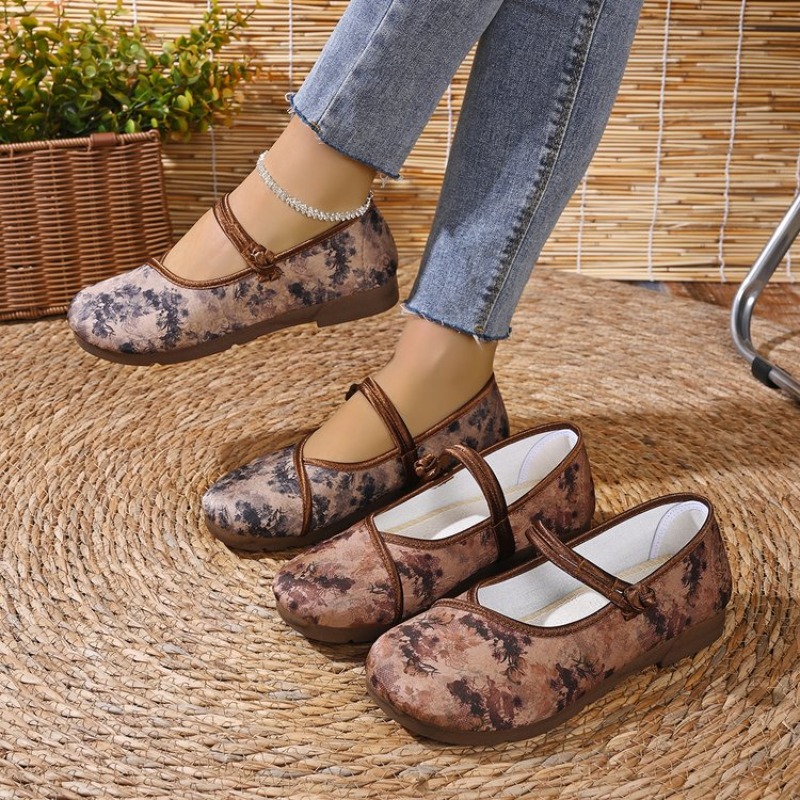 Mary Jane Shoes - Kadınlar İçin Rahat Düz Ayakkabılar, Zarif