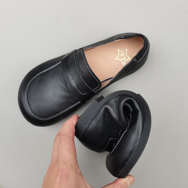 Women Shoes For Big Feet - Doğal Deri Geniş Kadın Ayakkabıları Erkek