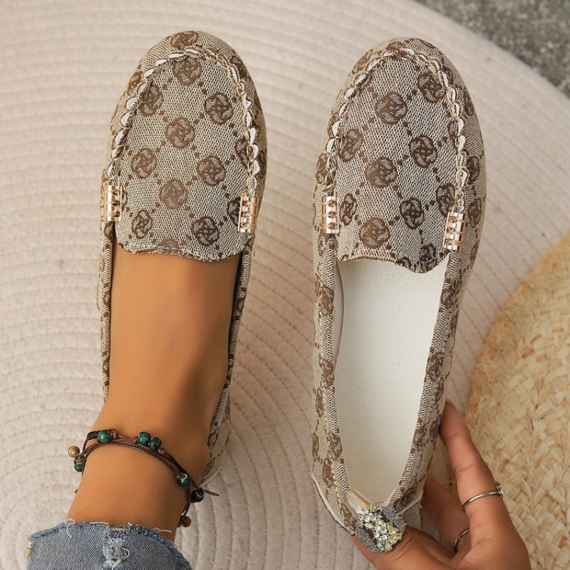 Women Shoes Tennis - Kadın Flats Ayakkabı Lüks Baskı Tasarım
