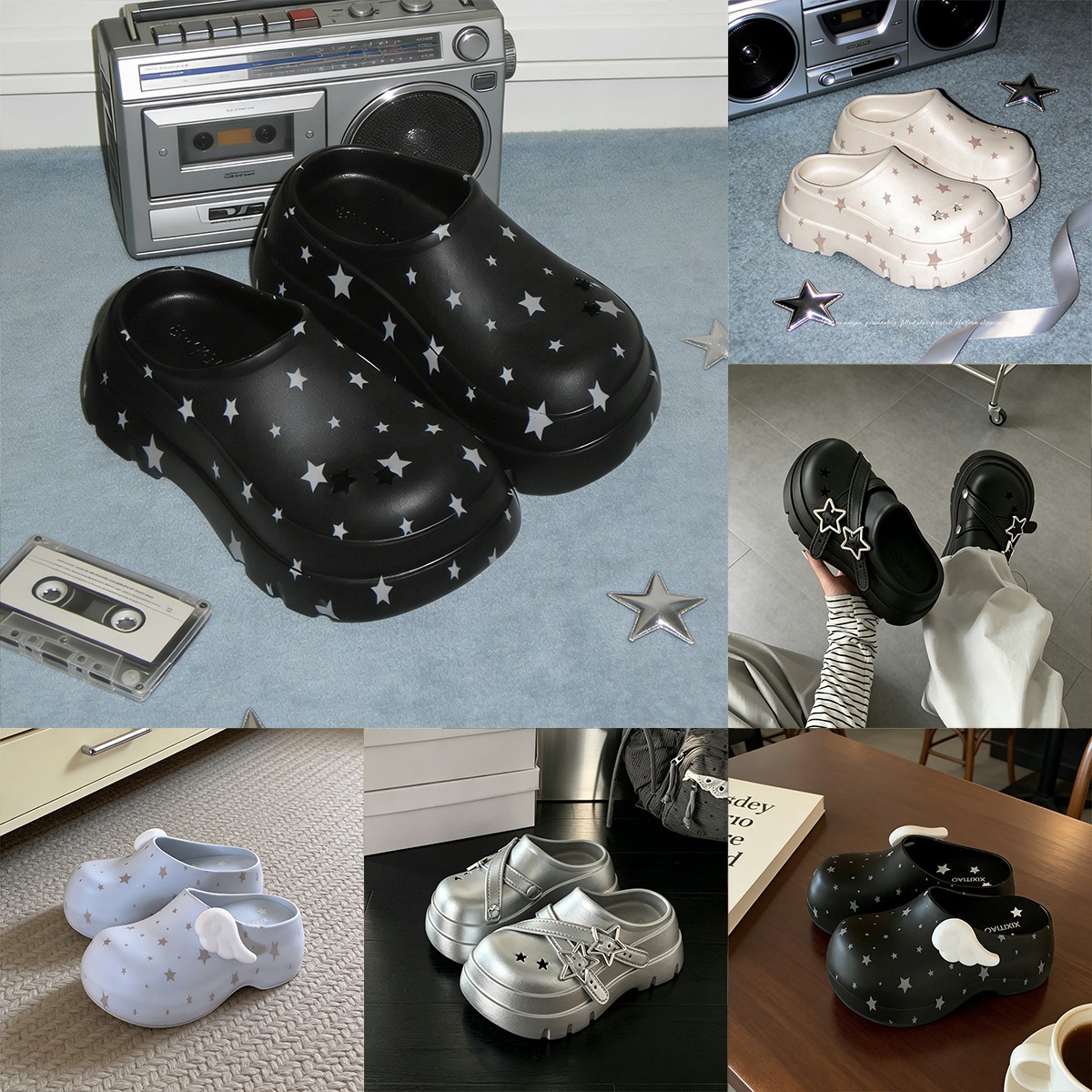 Women'S Shoes Y2K - Yazlık Yeni Platform Terlikler, Kadınlar İçin