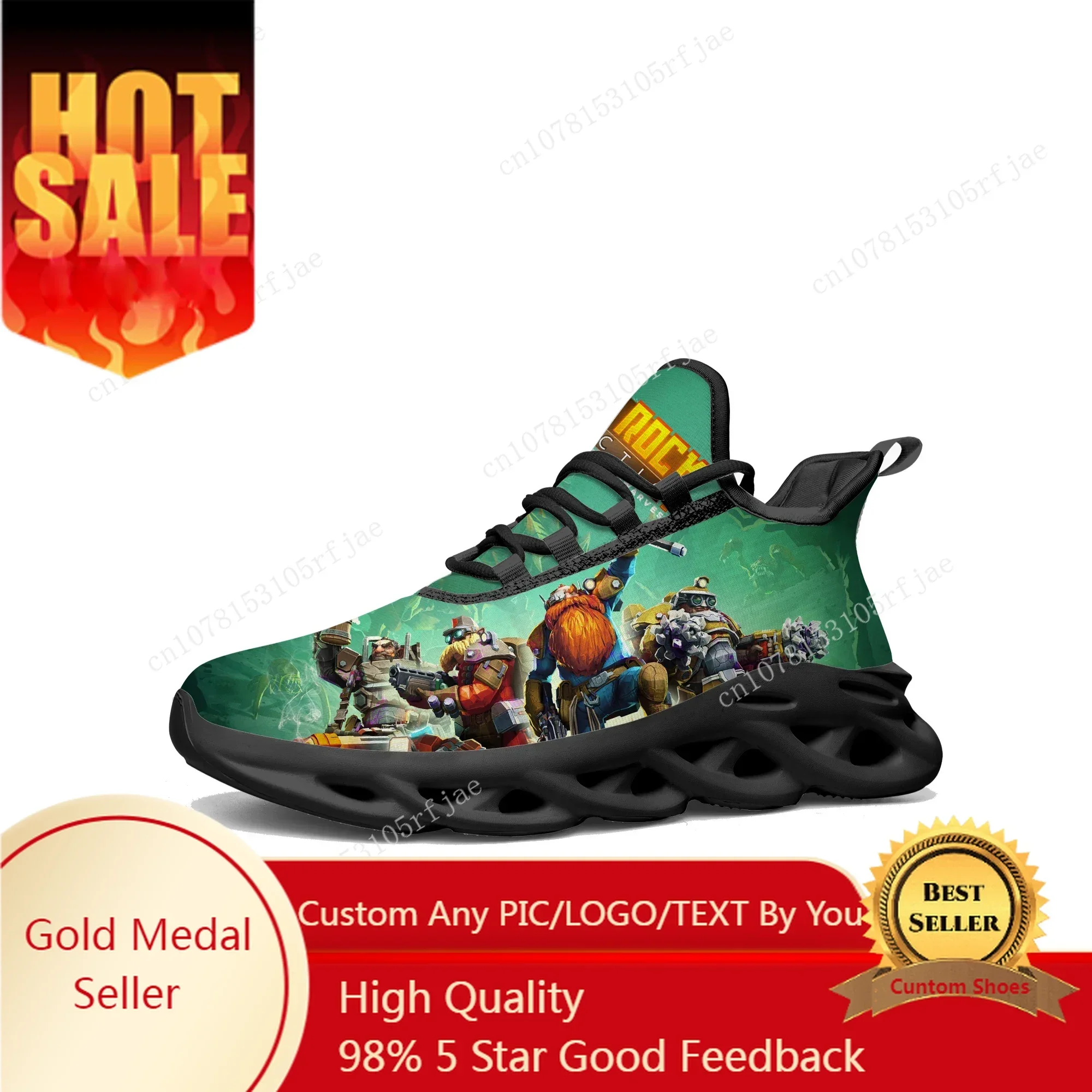 Women Shoes Sneakers - Deep Rock Galactic Flats Spor Ayakkabıları