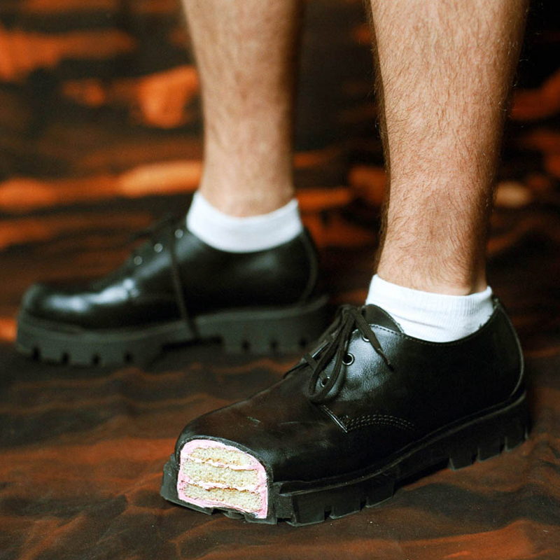 Women'S Shoes Loafers Black - Kalın Tabanlı Derby Ayakkabılar Siyah Deri