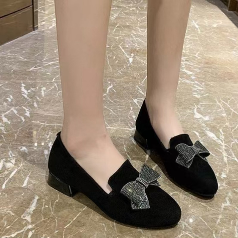 2025 Siyah Yeni Moda Kadın Fiy - Women'S Shoes Loafers Black incelemesi ve fiyatı