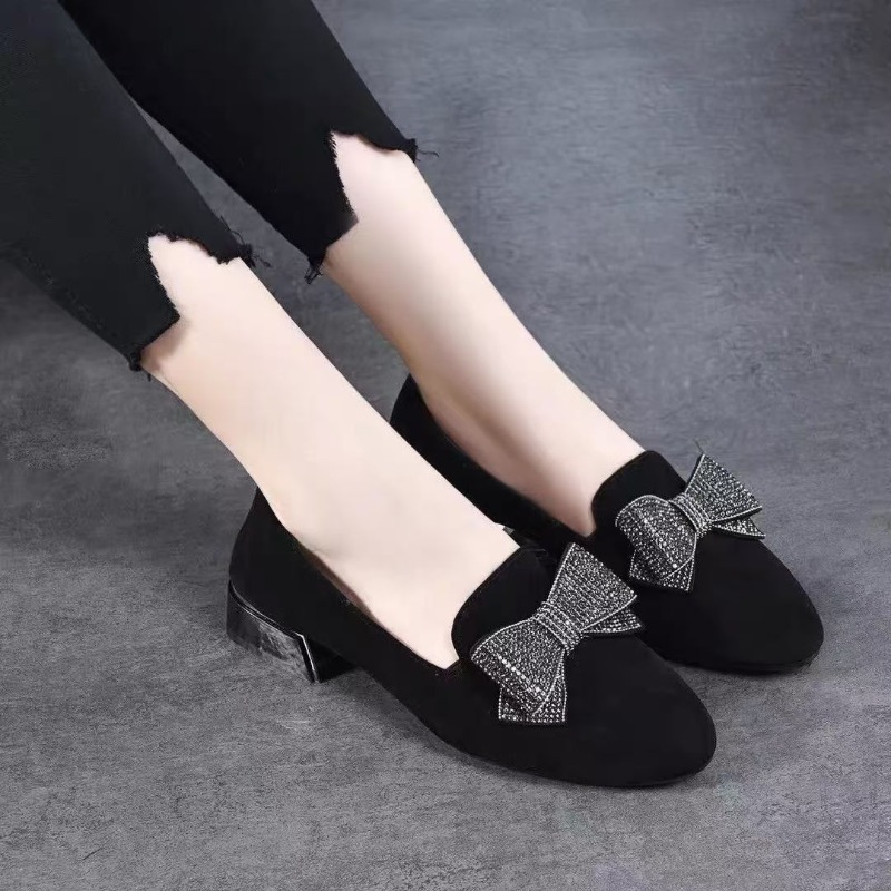 2025 Siyah Yeni Moda Kadın Fiy - Women'S Shoes Loafers Black incelemesi ve fiyatı