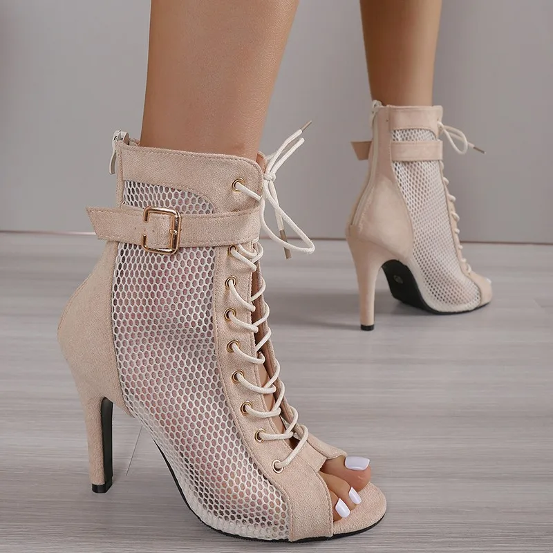 2024 kadın sandalet moda seksi - Zip Up Boots Short incelemesi ve fiyatı