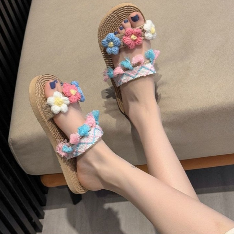 Örgülü Jüt Sandaletler Kadınla - Women Shoes Must Have incelemesi ve fiyatı