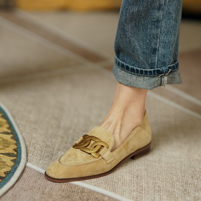 Süet deri kadın loafer'lar ilk - Women Shoes Size incelemesi ve fiyatı