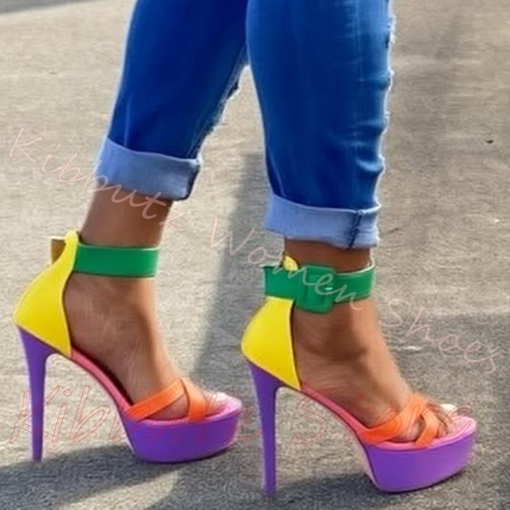 Platform Stiletto Topuklu Sand - Women'S Shoes Y2K incelemesi ve fiyatı