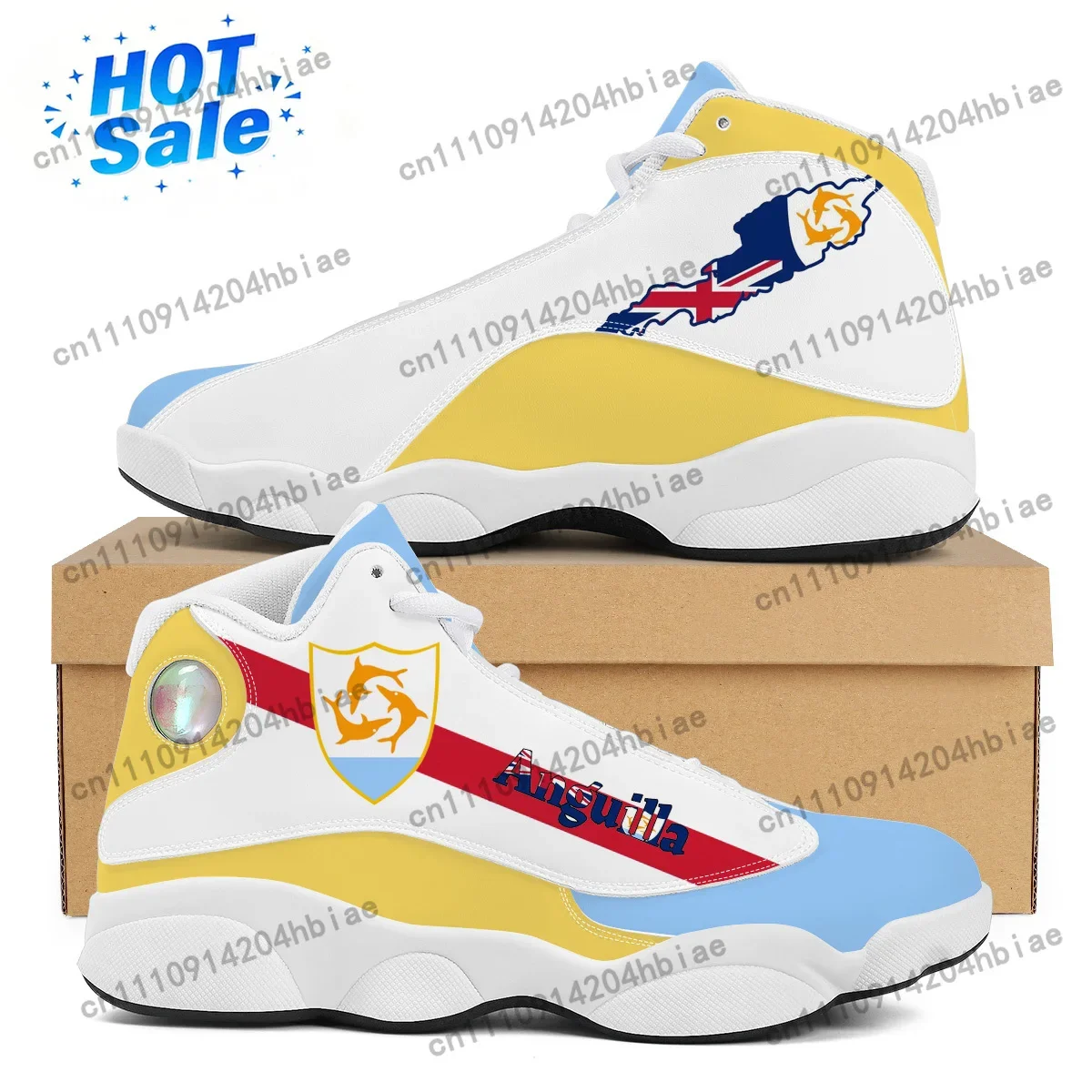 ANGUILLA Bayrağı Baskı Özel Se - Women Shoes Tennis incelemesi ve fiyatı