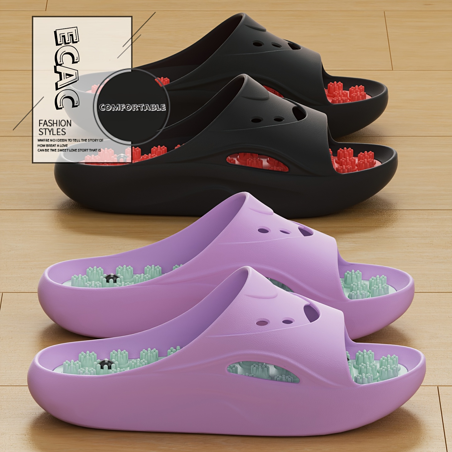 Kadın Erkek EVA Masaj Terlikle - Women'S Shoes To Men'S Size incelemesi ve fiyatı