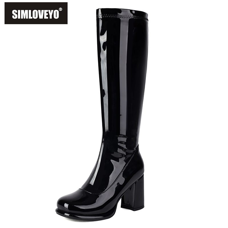 SIMLOVEYO Seksi Kadın Diz Çizm - Zip Up Boots Short incelemesi ve fiyatı