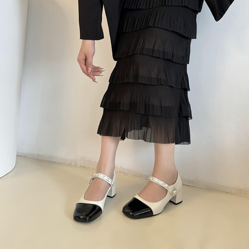 2026 İnci Tokalı Kalın Tabanlı - Mary Jane Shoes incelemesi ve fiyatı