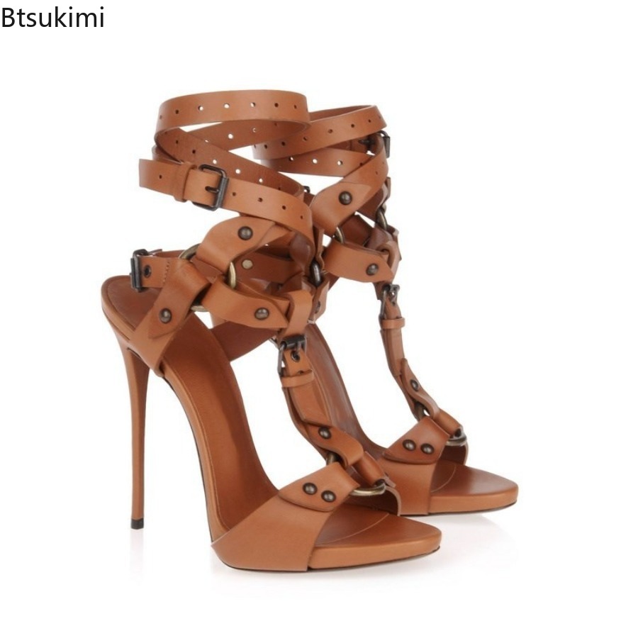 Seksi Daire Çapraz Strappy Gla - Strappy Heeled Sandals incelemesi ve fiyatı