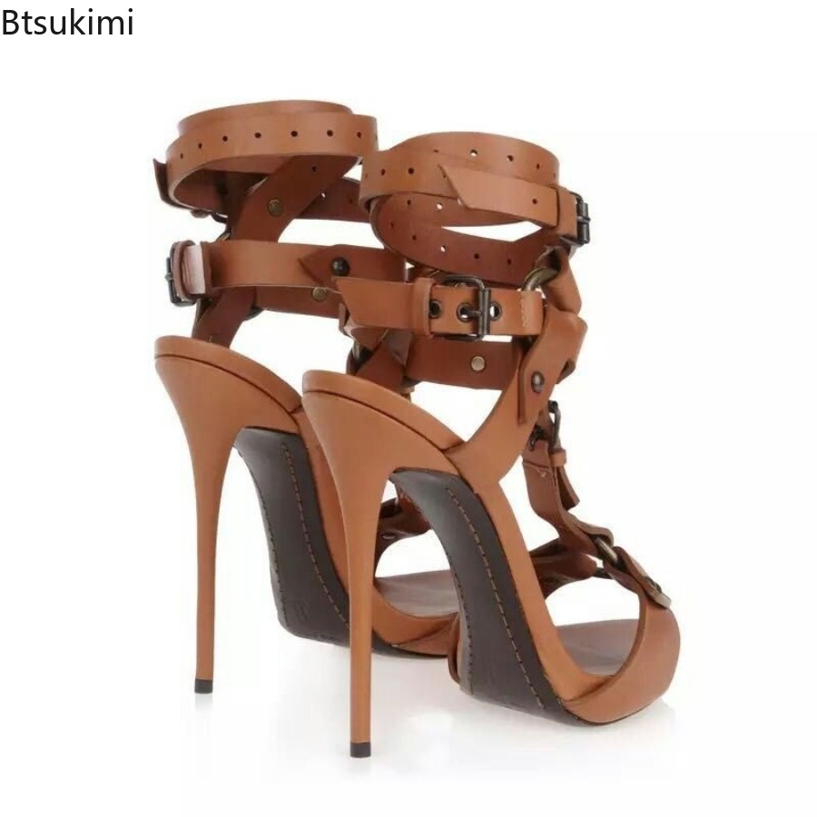 Seksi Daire Çapraz Strappy Gla - Strappy Heeled Sandals incelemesi ve fiyatı