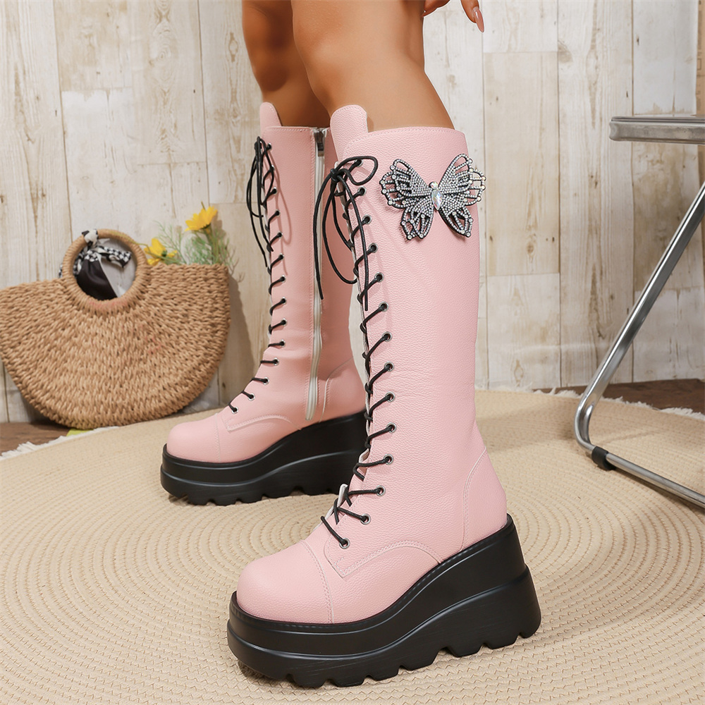 EUR 43 numara, Y2K tarzı, pemb - Women'S Shoes Y2K incelemesi ve fiyatı