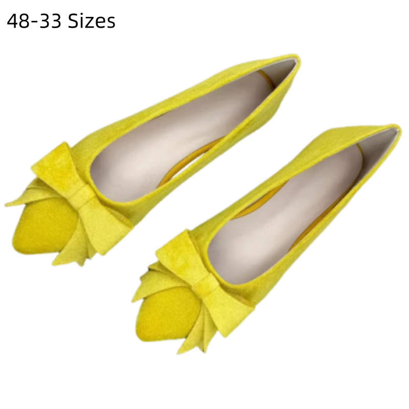 Lady Flock Kelebek Limon Sarıs - Women Shoes For Big Feet incelemesi ve fiyatı
