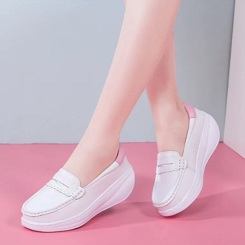2025 Beyaz Pembe Hemşire Spor  - Women Shoes Tennis incelemesi ve fiyatı