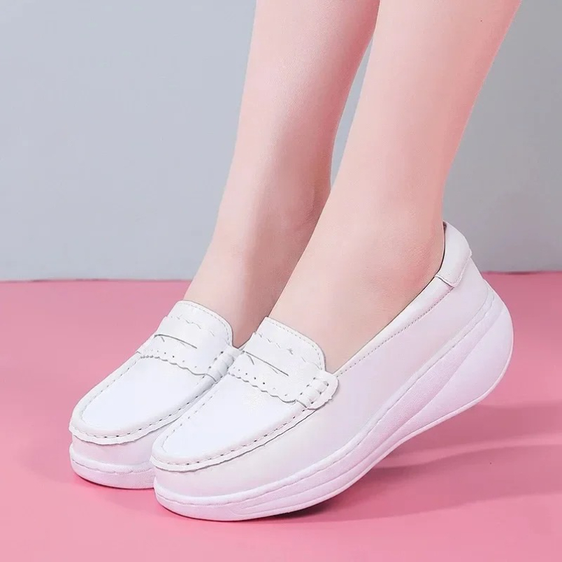 2025 Beyaz Pembe Hemşire Spor  - Women Shoes Tennis incelemesi ve fiyatı
