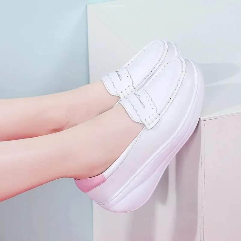 2025 Beyaz Pembe Hemşire Spor  - Women Shoes Tennis incelemesi ve fiyatı