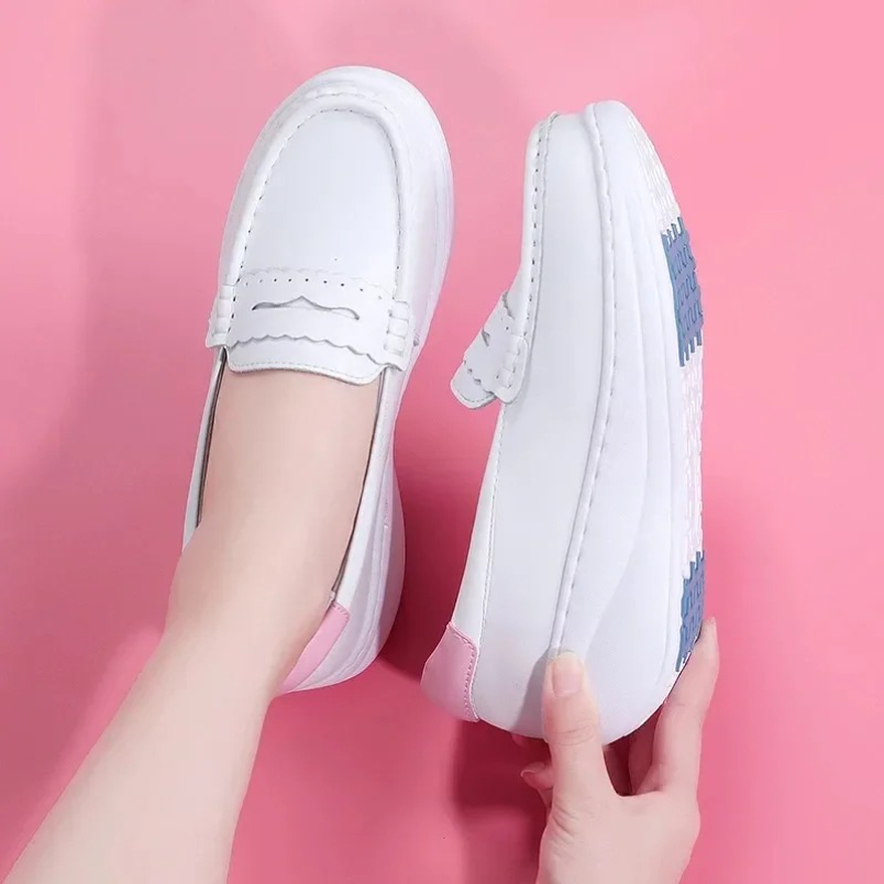 2025 Beyaz Pembe Hemşire Spor  - Women Shoes Tennis incelemesi ve fiyatı