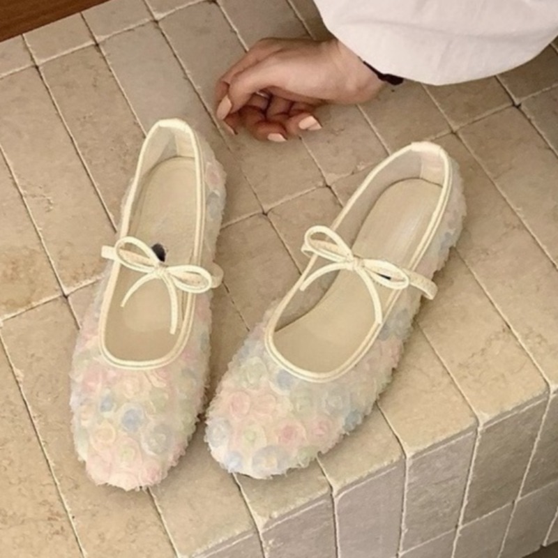 Nazik Yeni Çin Gülü Fileli Mar - Mary Jane Shoes incelemesi ve fiyatı