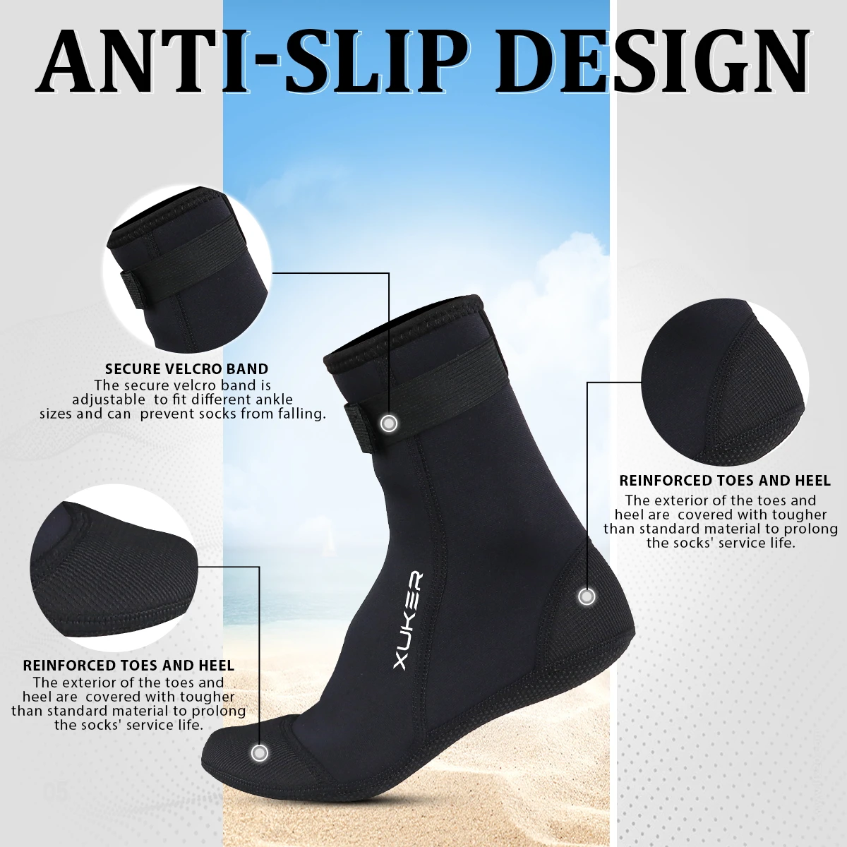 Erkek Kadın 3mm Neopren Çorap  - Women'S Shoes Neuropathy incelemesi ve fiyatı