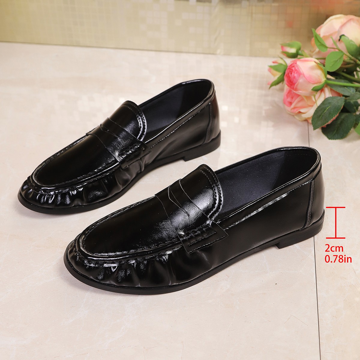 2026 Yaz İngiliz Tarzı Siyah K - Women'S Shoes Loafers Black incelemesi ve fiyatı
