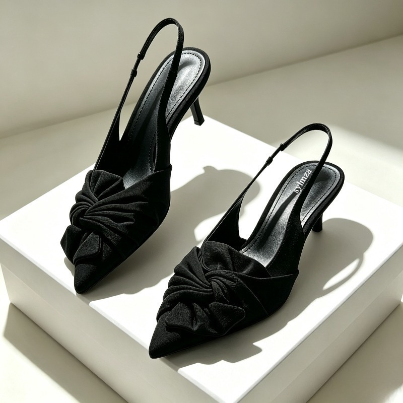 Zarif Fiyonklu Sivri Burunlu T - Women Shoes Brand incelemesi ve fiyatı