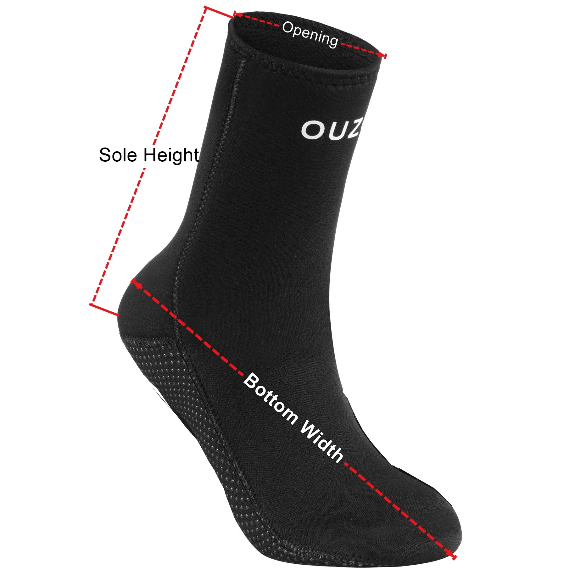 Neopren 3mm/5mm dalış çoraplar - Women'S Shoes Neuropathy incelemesi ve fiyatı