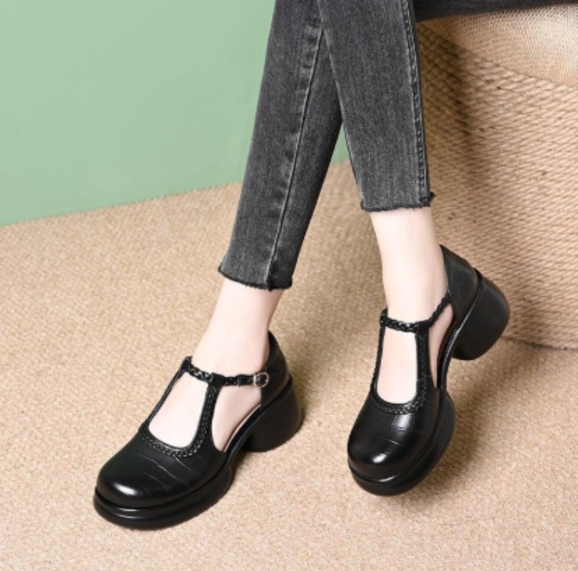 Kadın Siyah Timsah Desenli Mar - Mary Jane Shoes incelemesi ve fiyatı